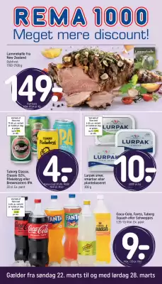 REMA 1000 tilbudsavis (gælder indtil 29-03)