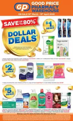 Good Price Pharmacy (valid until 15-04)