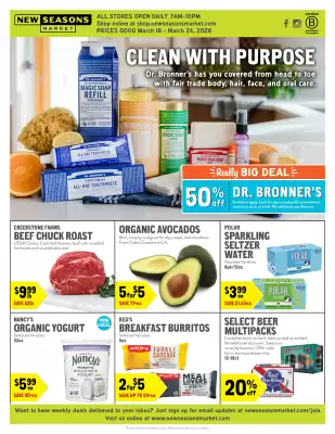 New Seasons Market weekly ad (valid until 24-03)