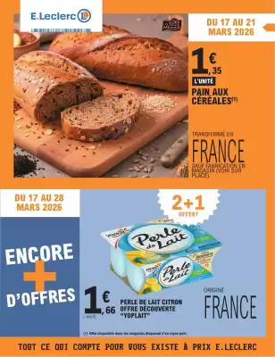 Catalogue E.Leclerc (valable jusqu'au 21-03)
