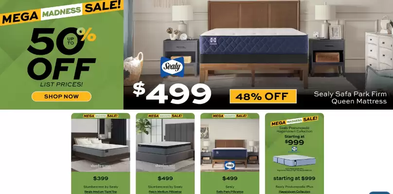 Slumberland Furniture weekly ad (valid until 24-03)