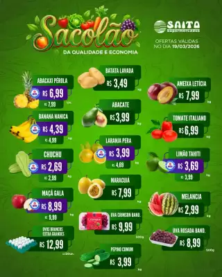 Catálogo Saito Supermercados (válido até 19-03)