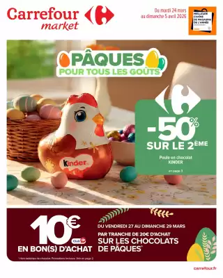 Catalogue Carrefour Market (valable jusqu'au 5-04)