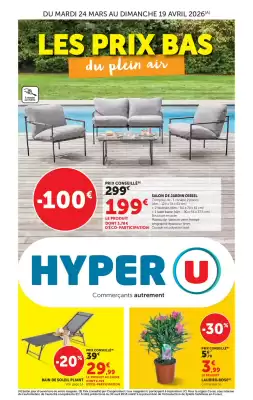 Hyper U | Le plein air à prix bas (valable jusqu'au 19-04)