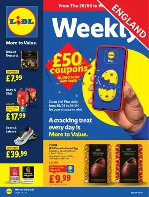 Lidl leaflet (valid until 1-04)