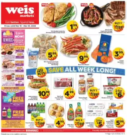 Weis Markets weekly ad week 12 Page 1