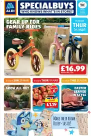 Aldi leaflet Page 1