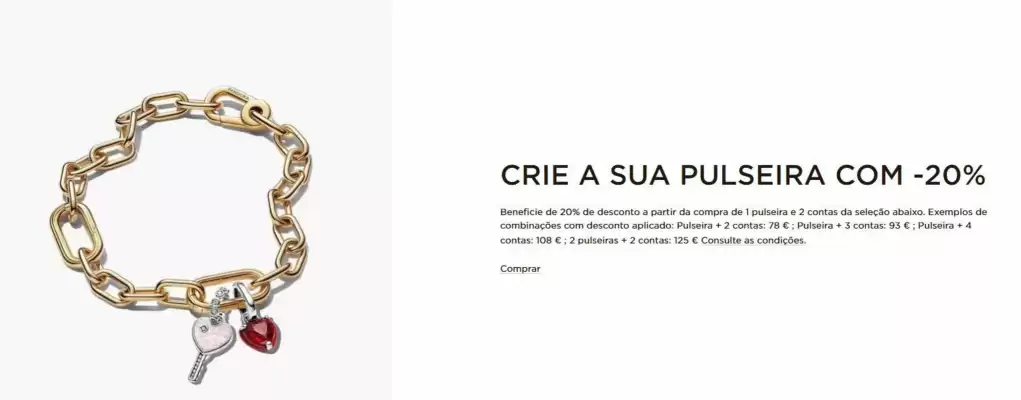 Folheto Pandora (válido até 22-03)