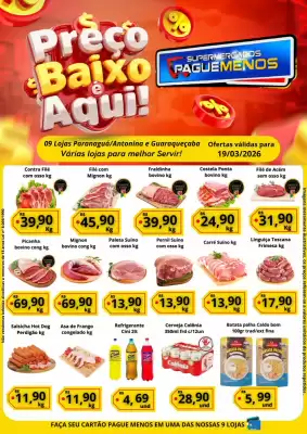 Catálogo Supermercados Pague Menos (válido até 19-03)