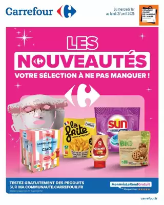 Catalogue Carrefour (valable jusqu'au 27-04)
