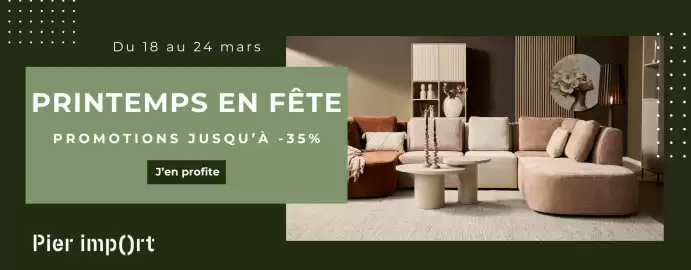 Catalogue Pier Import semaine 12 page 1