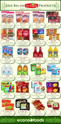 Econofoods weekly ad (valid until 24-03)
