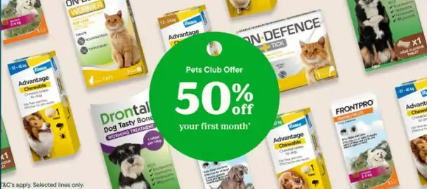 Pets at Home leaflet Page 1