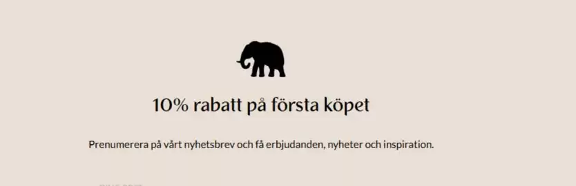 Indiska reklamblad Sida 1