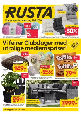 Rusta (gyldig til 29-03)