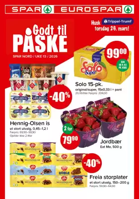 Eurospar kundeavis (gyldig til 29-03)