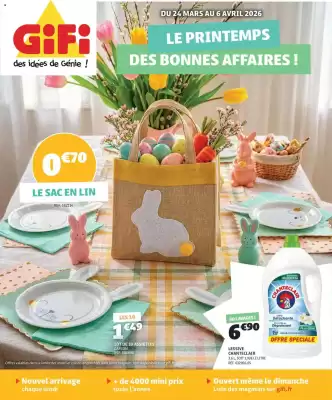 Gifi (valable jusqu'au 6-04)