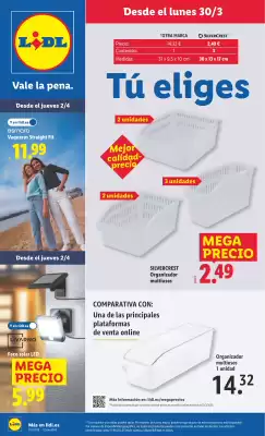 Lidl | Bazar (válido hasta el 6-04)