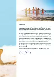 Springer Reisen Katalog Seite 3