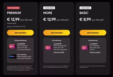 SimpliTV Flugblatt Seite 1