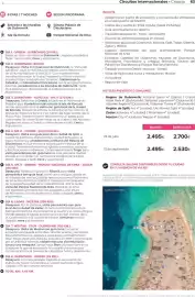 Catálogo Viajes El Corte Inglés Página 63