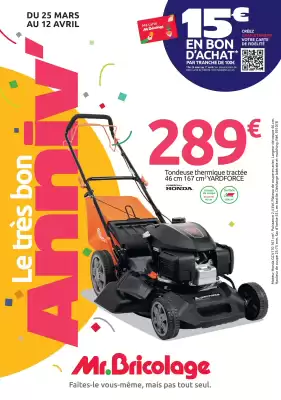 Mr Bricolage (valable jusqu'au 12-04)