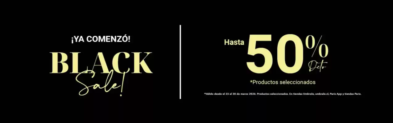 Catálogo Umbrale (válido hasta 30-03)