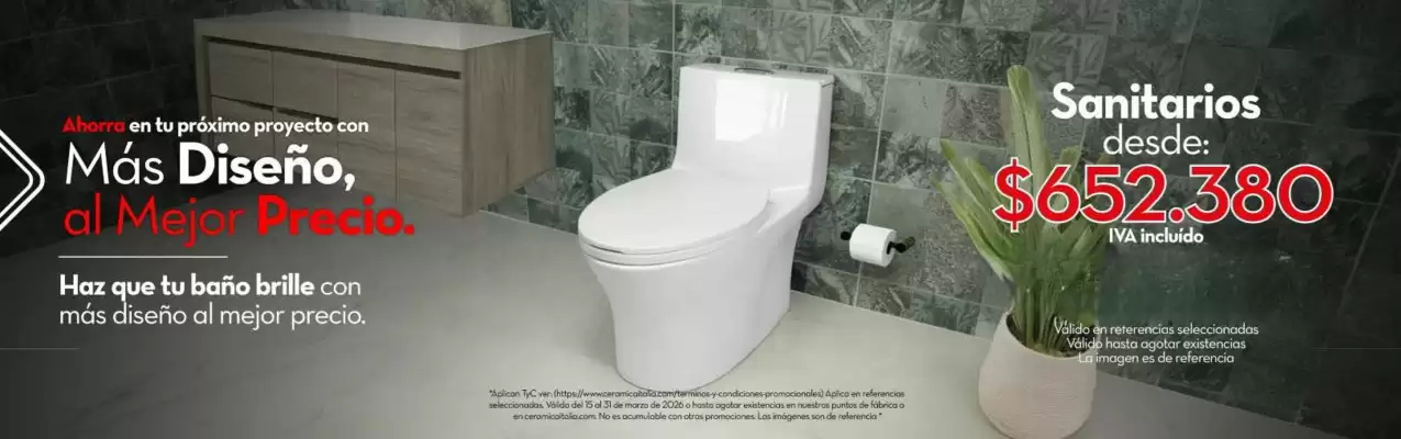 Catálogo Cerámica Italia (válido hasta 31-03)