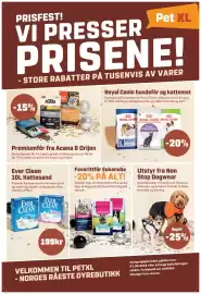PetXL kundeavis Side 1