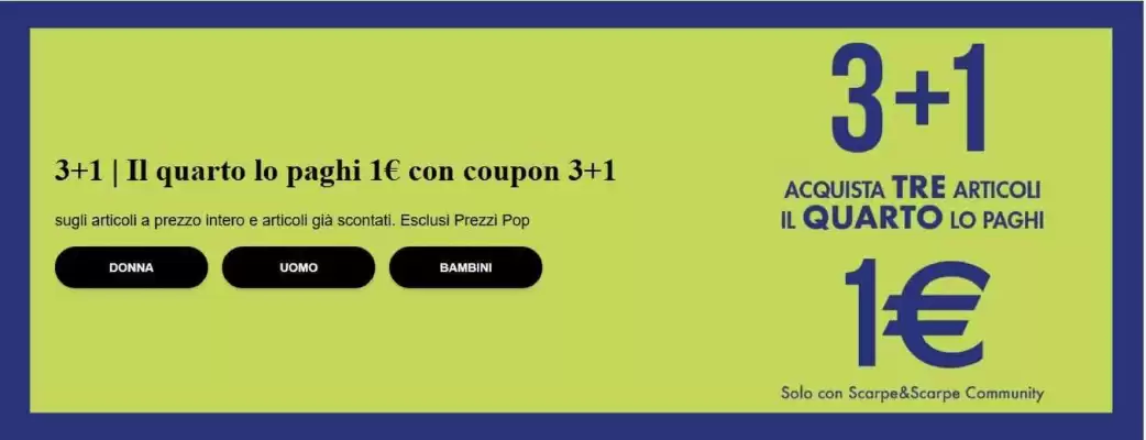 Scarpe&Scarpe (valido fino al 2-07)