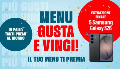 Volantino Autogrill Pagina 1