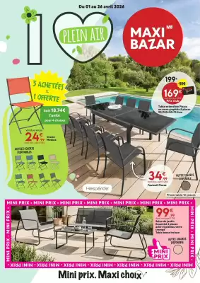 Maxi Bazar (valable jusqu'au 26-04)
