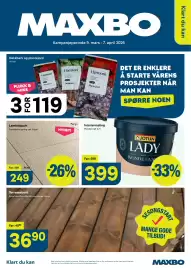 Maxbo kundeavis Side 1