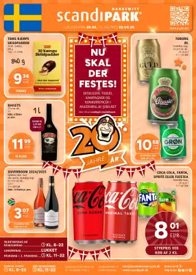 Scandinavian Park reklamblad