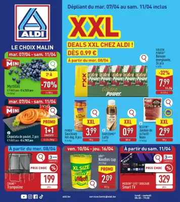 ALDI Dépliant (geldig t/m 11-04)