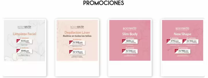 Catálogo BodyBrite Página 1