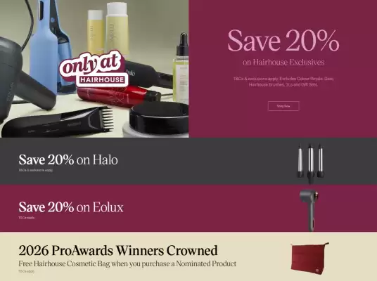 Hairhouse Warehouse catalogue (valid until 12-04)