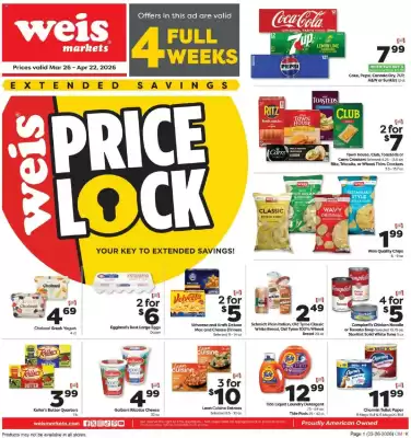 Weis Markets weekly ad (valid until 23-04)