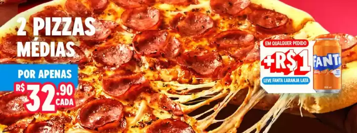 Catálogo Domino's Pizza Página 1