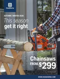Husqvarna catalogue Page 1