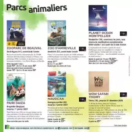 Catalogue Carrefour | LE BOOK DES SORTIES page 10: Zoo d'amneville €31,00, Tous - planet ocean montpellier €16,50