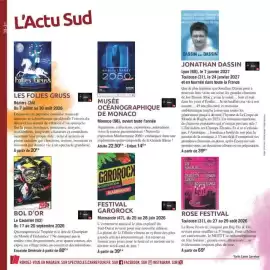 Catalogue Carrefour | LE BOOK DES SORTIES page 30: Festival €39,00, Nakamura - rose festival toulouse €69,00