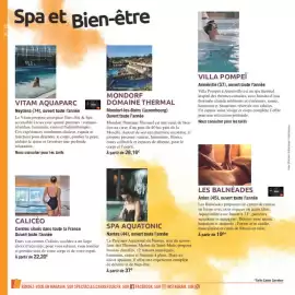 Catalogue Carrefour | LE BOOK DES SORTIES page 34: Saint malo - spa aquatonic €37,00, Oasis - mondorf €28,16