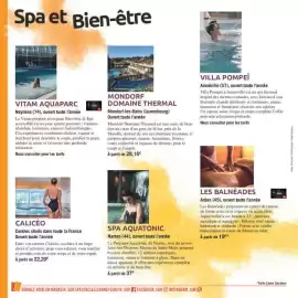 Catalogue Carrefour | LE BOOK DES SORTIES page 34: Saint malo - spa aquatonic €37,00, Oasis - mondorf €28,16