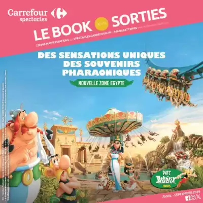 Carrefour | LE BOOK DES SORTIES (valable jusqu'au 30-09)