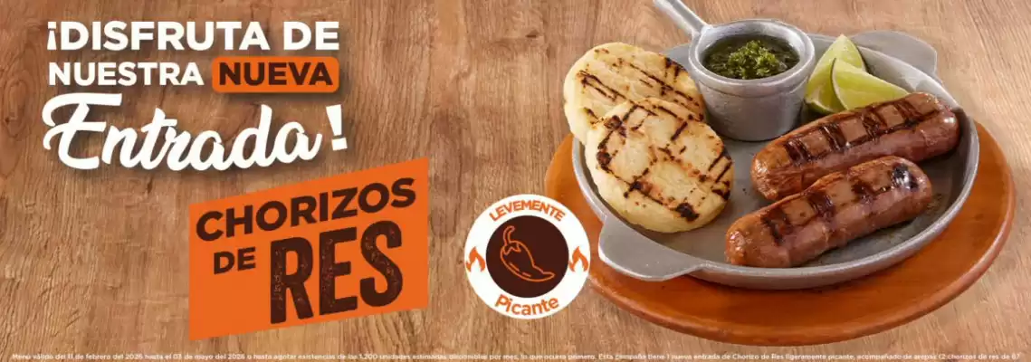 Leños & Carbón (válido hasta 3-05)