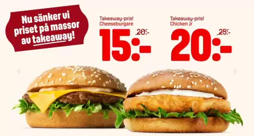 MAX Hamburgare reklamblad Sida 1