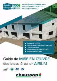 Catalogue Chausson Matériaux page 1