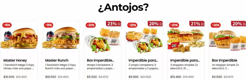 Catálogo Pollo Stop Página 1