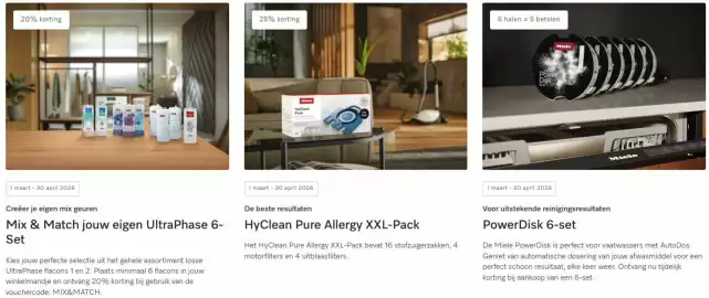 Miele folder Pagina 1